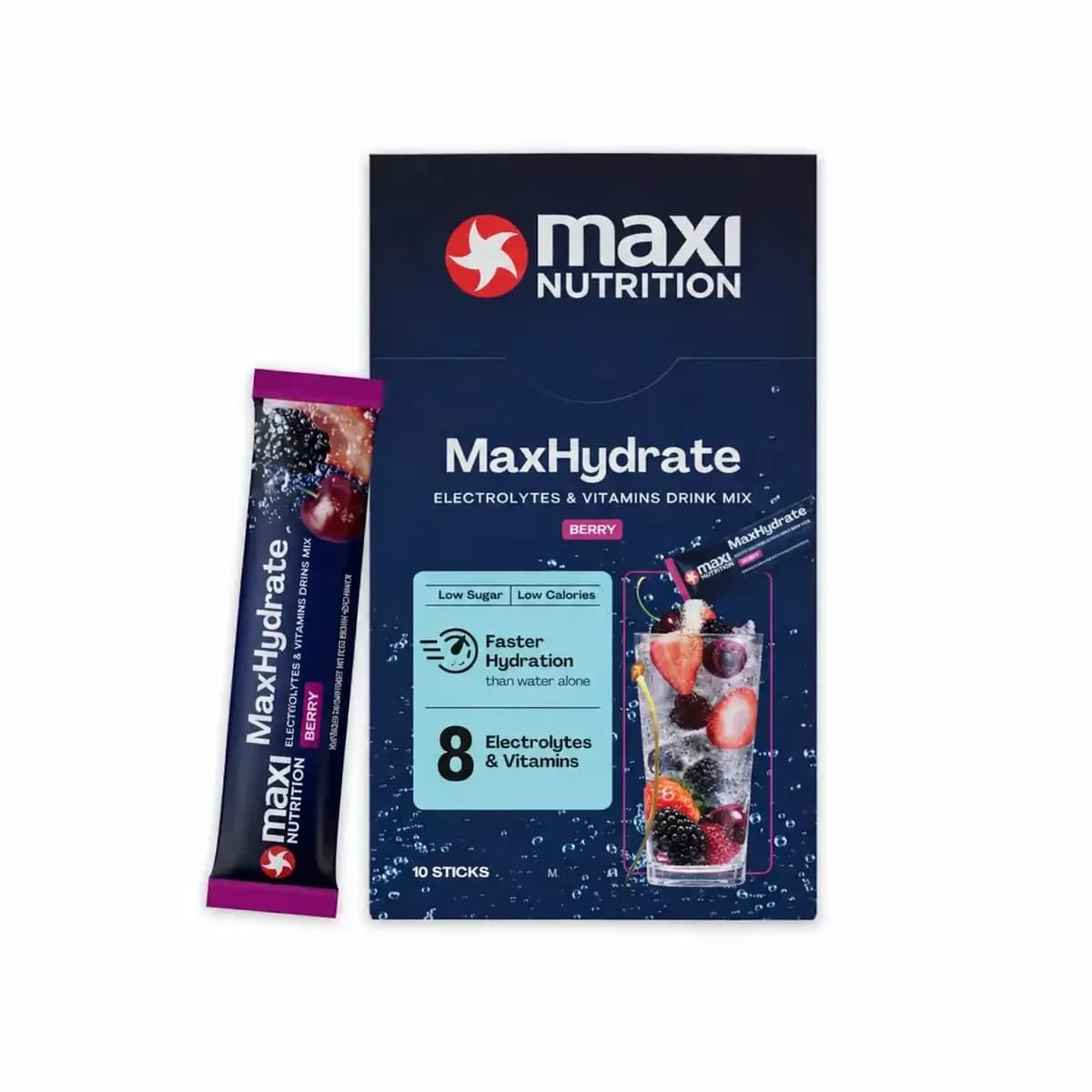 Maxi Nutrition - MaxHydrate – Maxi Nutrition förpackning