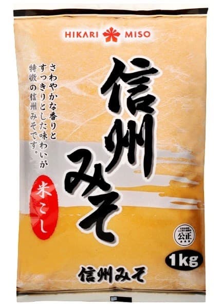 Hikari Miso Shiro jasne 1 kg – Hikari Miso förpackning
