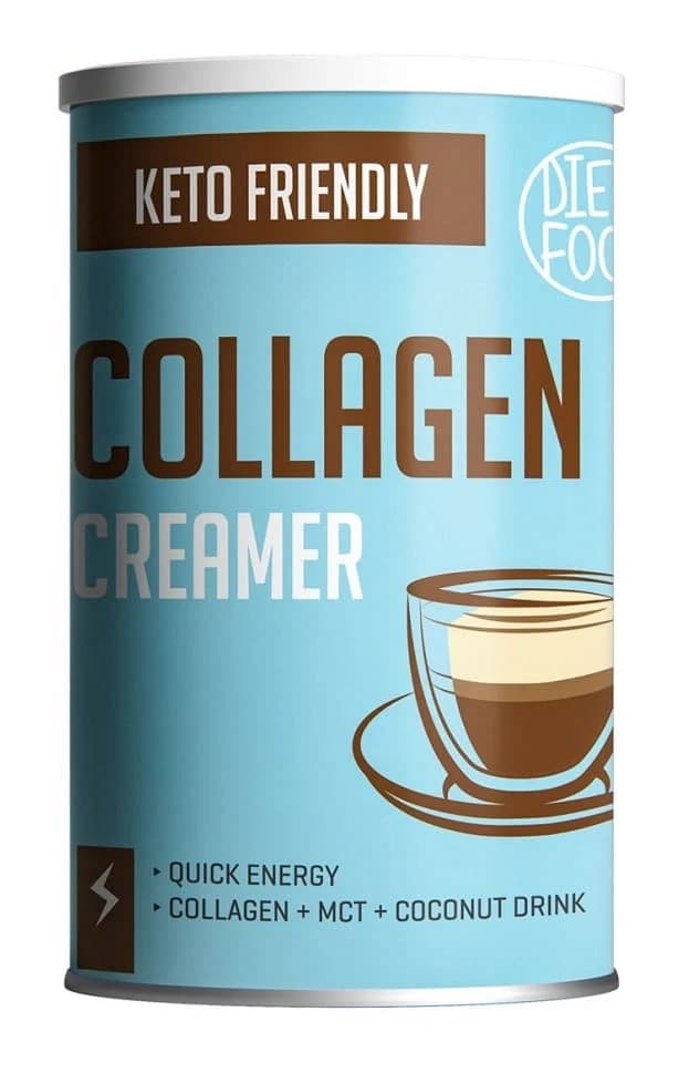 Diet-Food - Keto-kaffeflødepulver med kollagen - 300 g – emballage