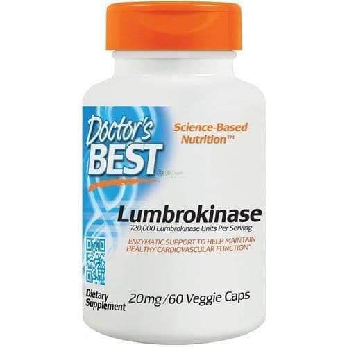 Doctor's Best - Lumbrokinase - 60 Vcaps