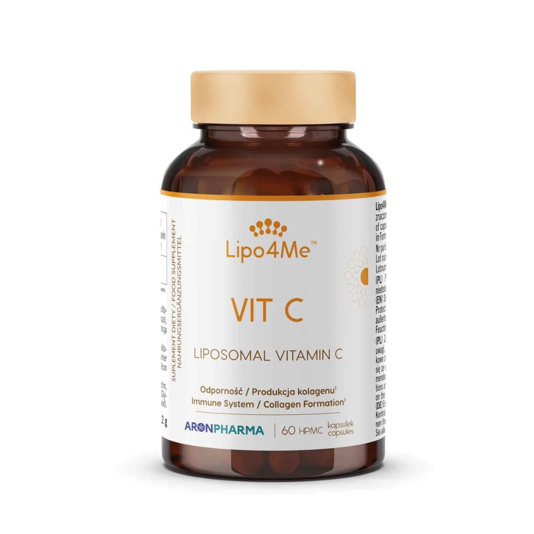 Aronpharma Lipo4Me Vit. C Liposomale Vitamin C 60 Kapseln – Aronpharma Verpackung