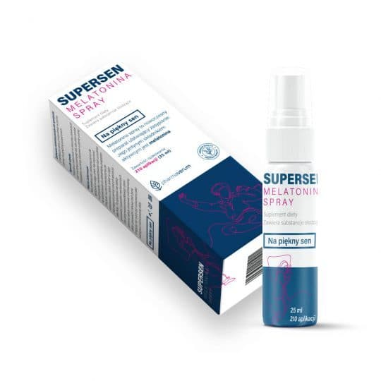 Pharmaverum Supersen Melatonina in spray 25 ml – Pharmaverum confezione