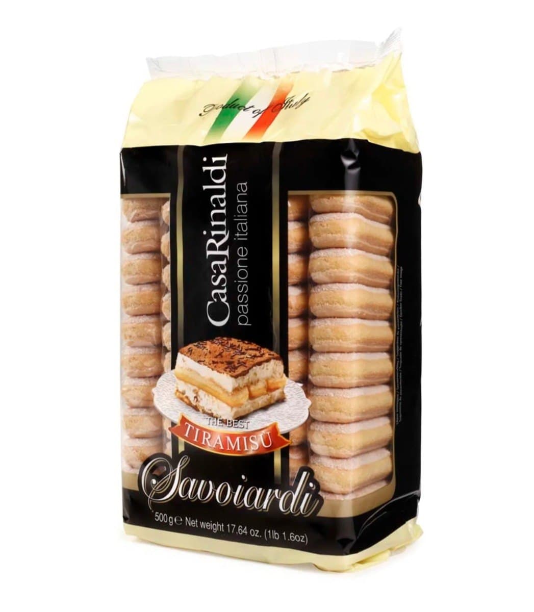 Casa Rinaldi Biszkopty Savoiardi do tiramisu 500 g – Casa Rinaldi opakowanie