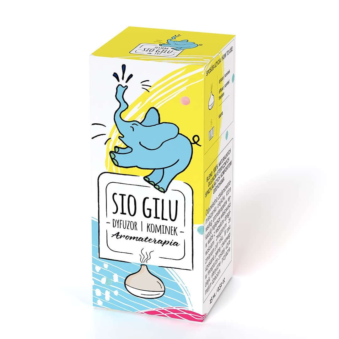 Słomiana Pracownia Sio Gilu Óleo para difusor e lareira 15 ml – Słomiana Pracownia packaging