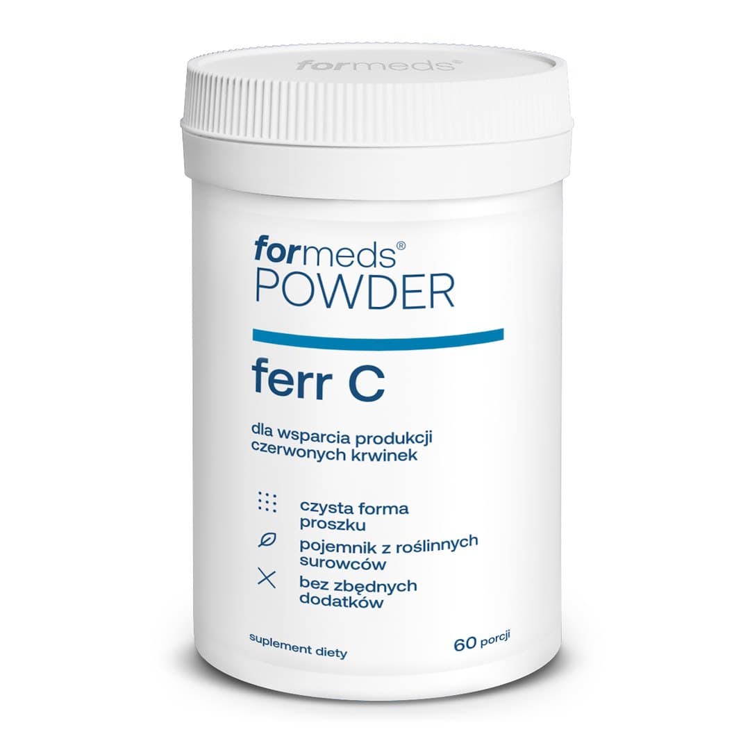 FORMEDS - Ferr C pulver - 60 portioner – emballage