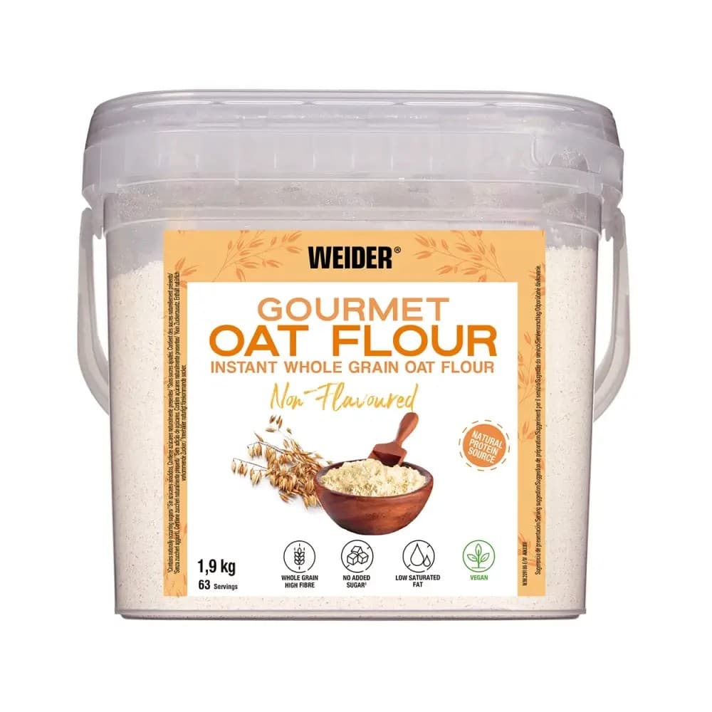 Weider - Oat Flour – Weider förpackning
