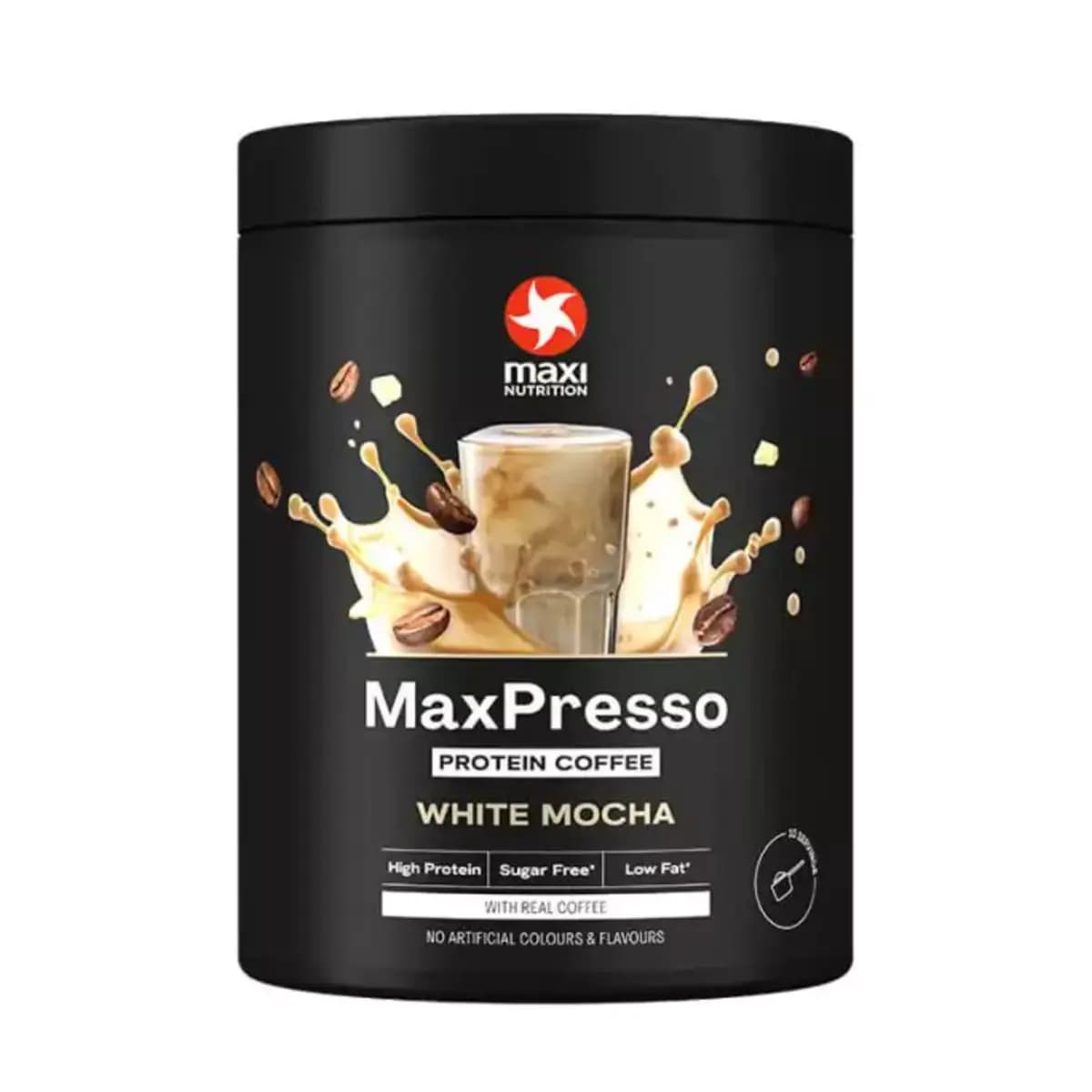 Maxi Nutrition - MaxPresso proteinkaffe – Maxi Nutrition förpackning