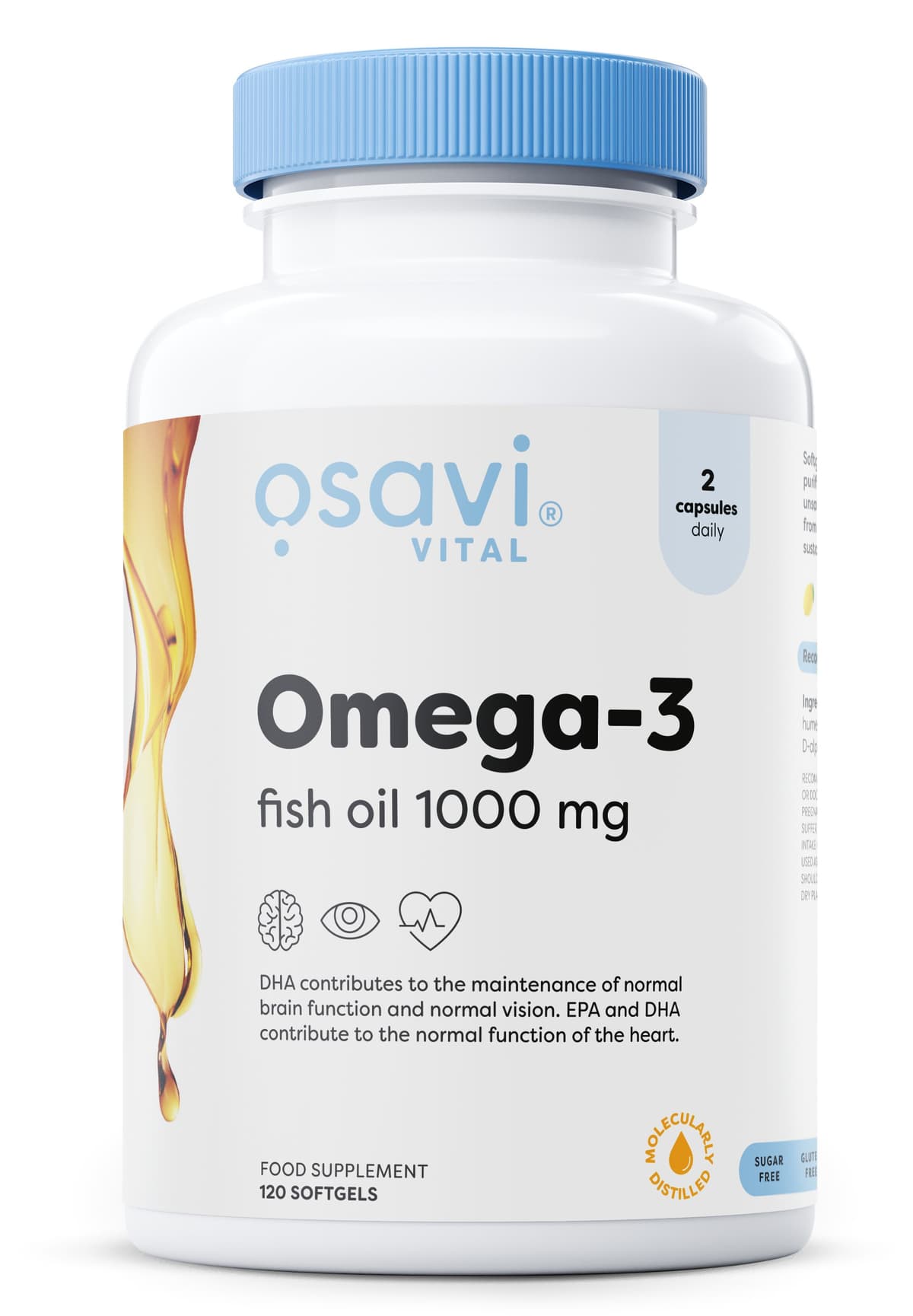 Osavi - Omega-3 Aceites de Pescado Molecularmente Destilados – Osavi empaque
