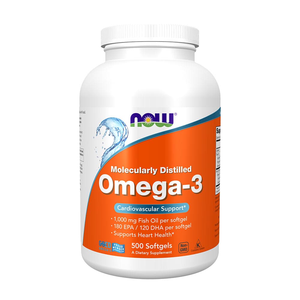 NOW Foods - Omega-3 – NOW Foods förpackning