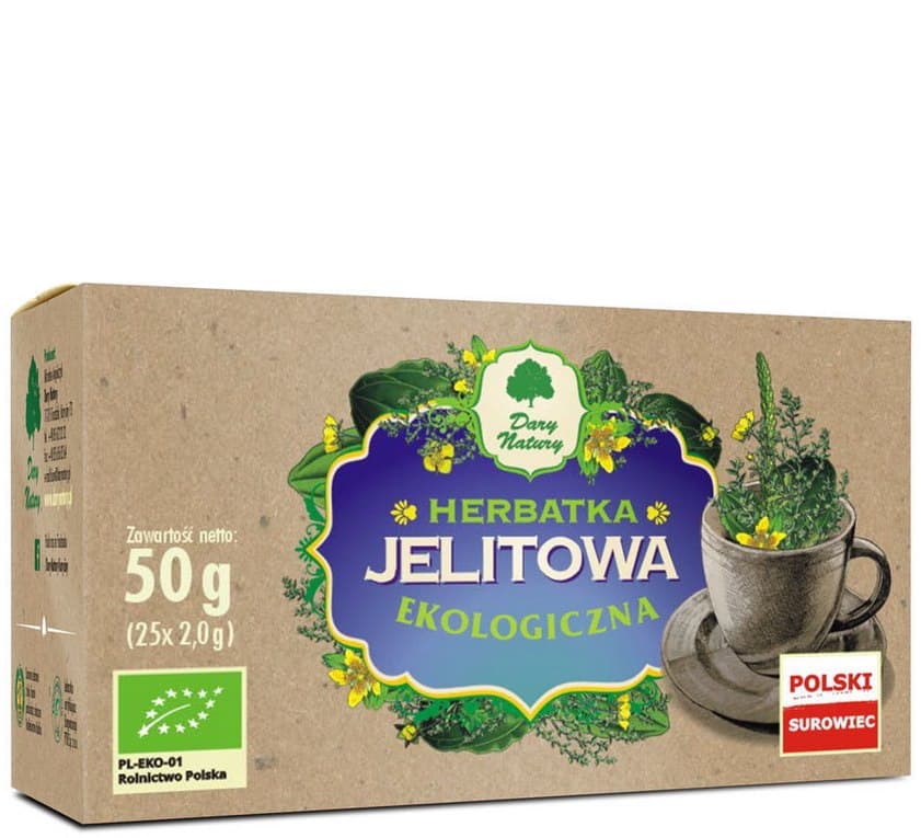 Dary Natury - Intestinal Tea – Dary Natury förpackning