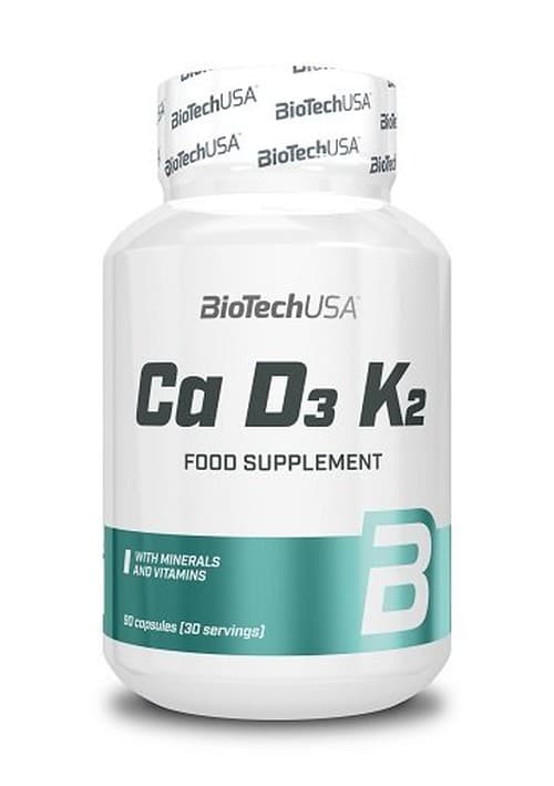 BioTechUSA - Calcio D3 K2 - 90 cápsulas – empaque