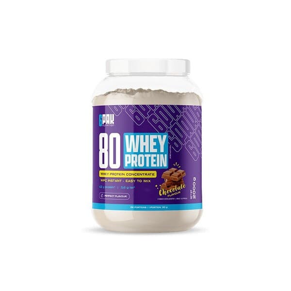 6Pak - 80 Whey Protein – 6PAK packaging