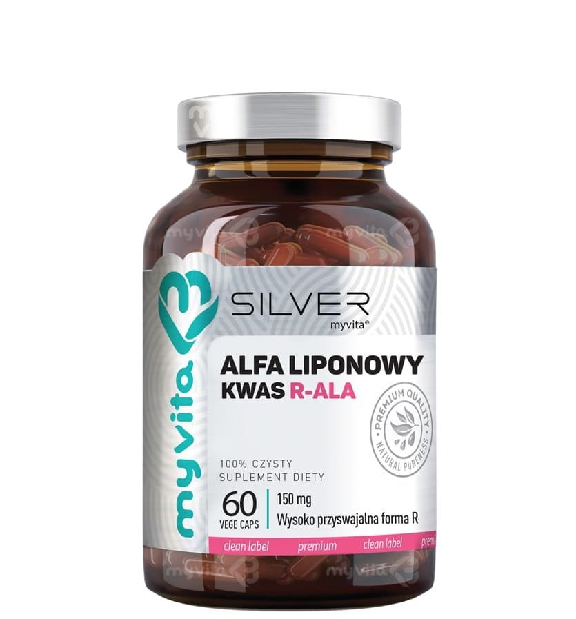 MyVita - R-ALA Alpha Lipoic Acid 150mg – MyVita packaging