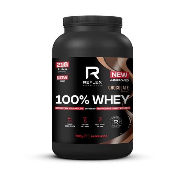 Reflex Nutrition - 100% Whey – Reflex Nutrition förpackning