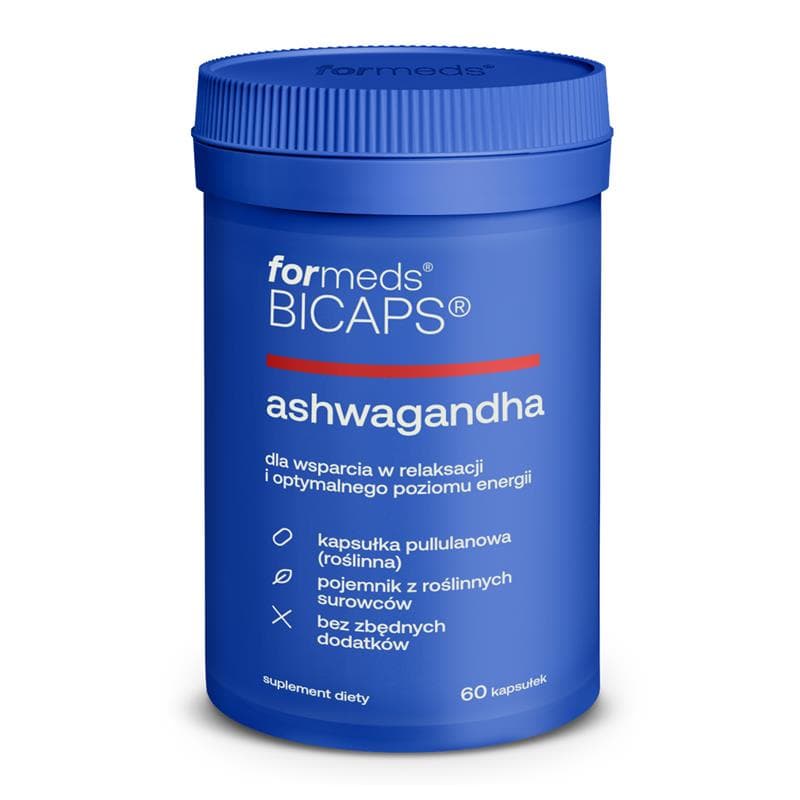 FORMEDS - BICAPS Ashwagandha - 60 cápsulas – empaque