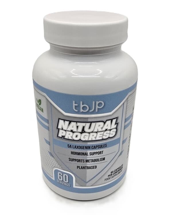 Trained by JP - Natural Progress - 60 Servings – Trained by JP förpackning