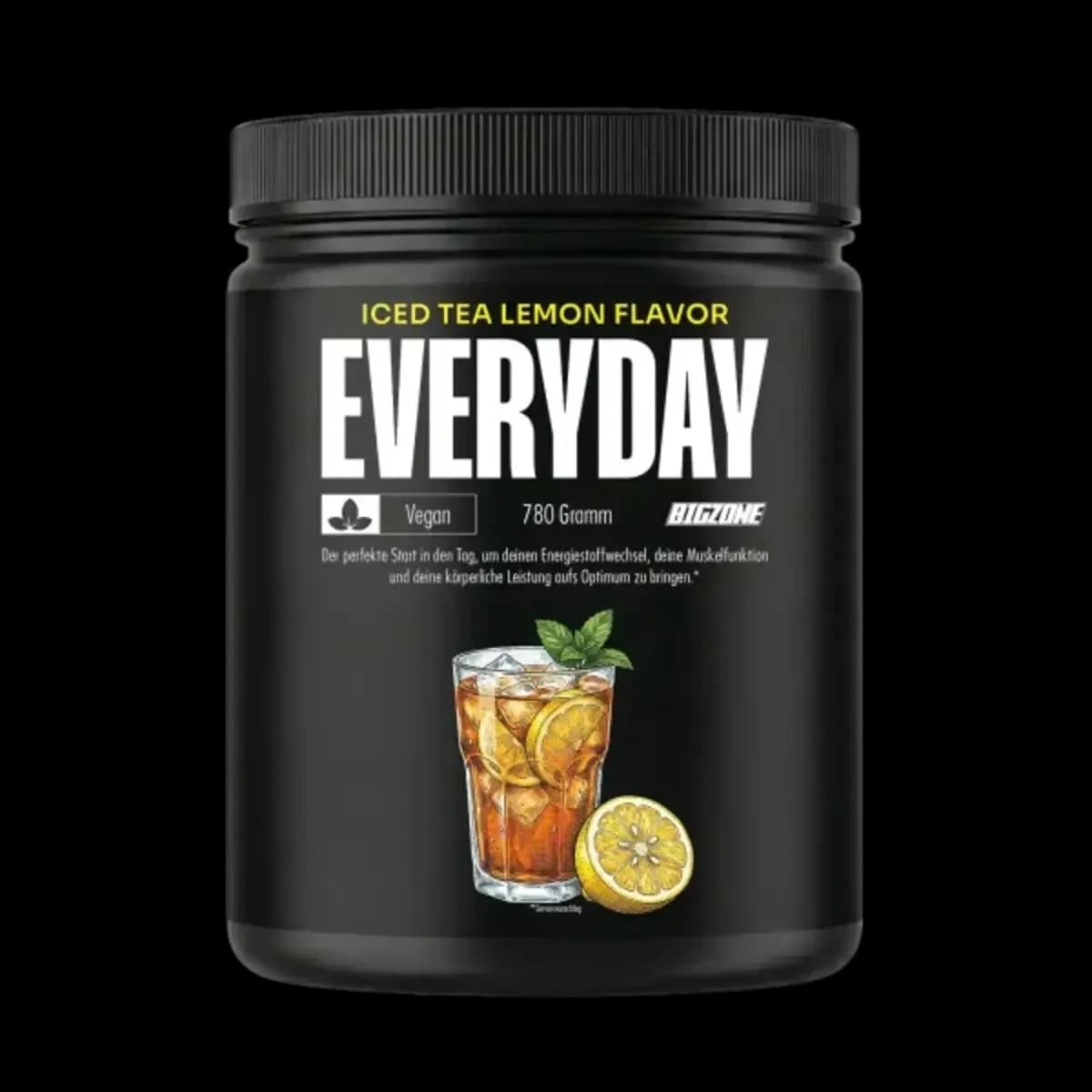 Big Zone - Everyday - Zitronen-Eistee, 780 g – Big Zone Verpackung