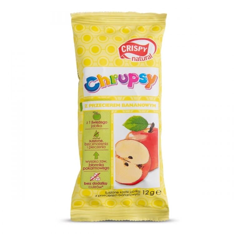 Crispy Natural - Chrupsy - 12g – Crispy Natural förpackning