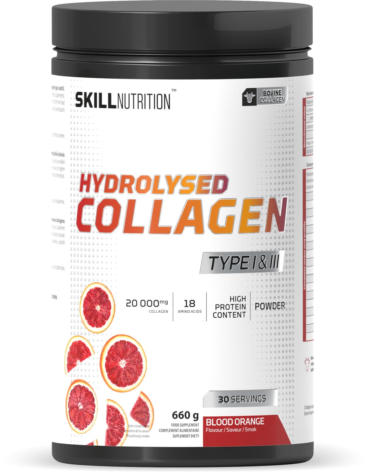 Skill Nutrition - Colágeno Hidrolizado Tipo I & III – Skill Nutrition empaque