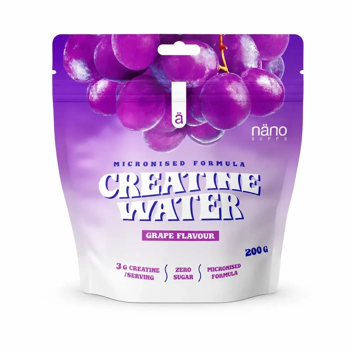 Nanosupps - Kreatinvand – emballage