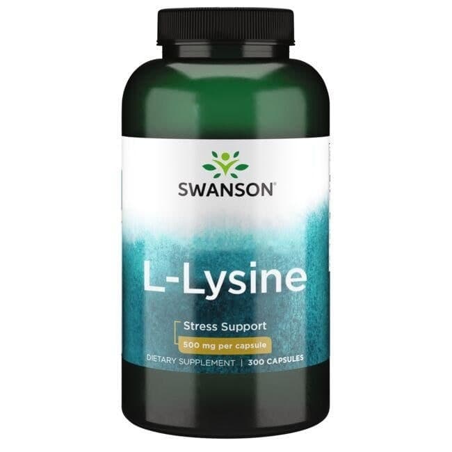 Swanson - Lysin Free-Form 500mg – Swanson packaging