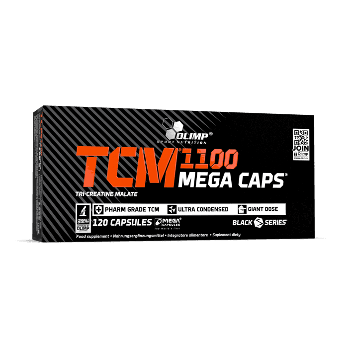 Olimp TCM 1100 mg Mega Caps 30 capsules – Olimp Labs emballage