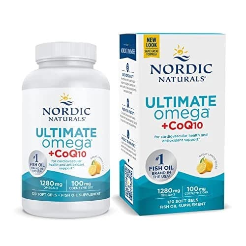 Nordic Naturals - Ultimate Omega + CoQ10 – Nordic Naturals förpackning