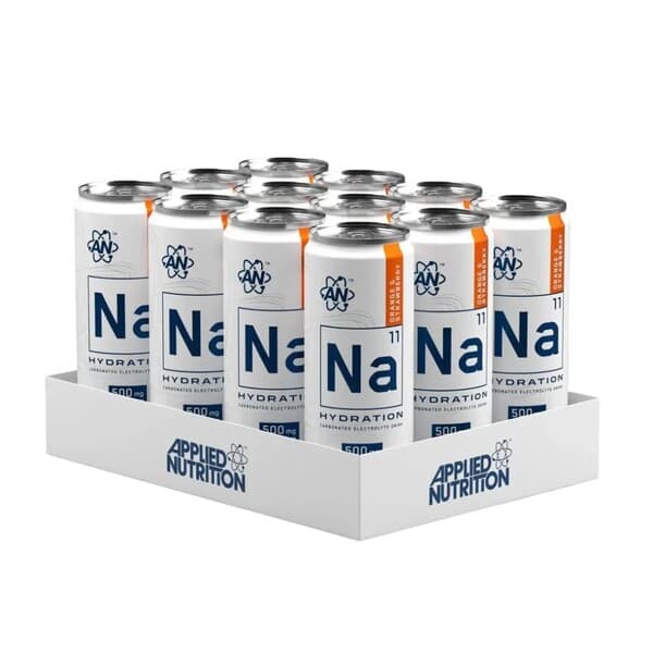 Applied Nutrition - Na11 Hydration Cans, Orange & Fraise - 12 x 330ml