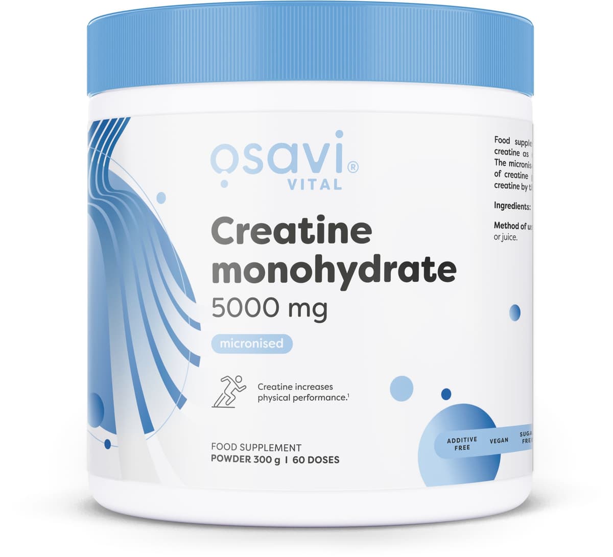 Osavi - Kreatinmonohydrat – emballage