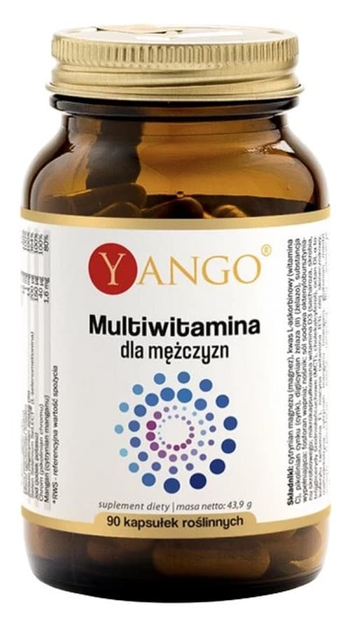 Yango - Multivitaminico per uomini – Yango packaging