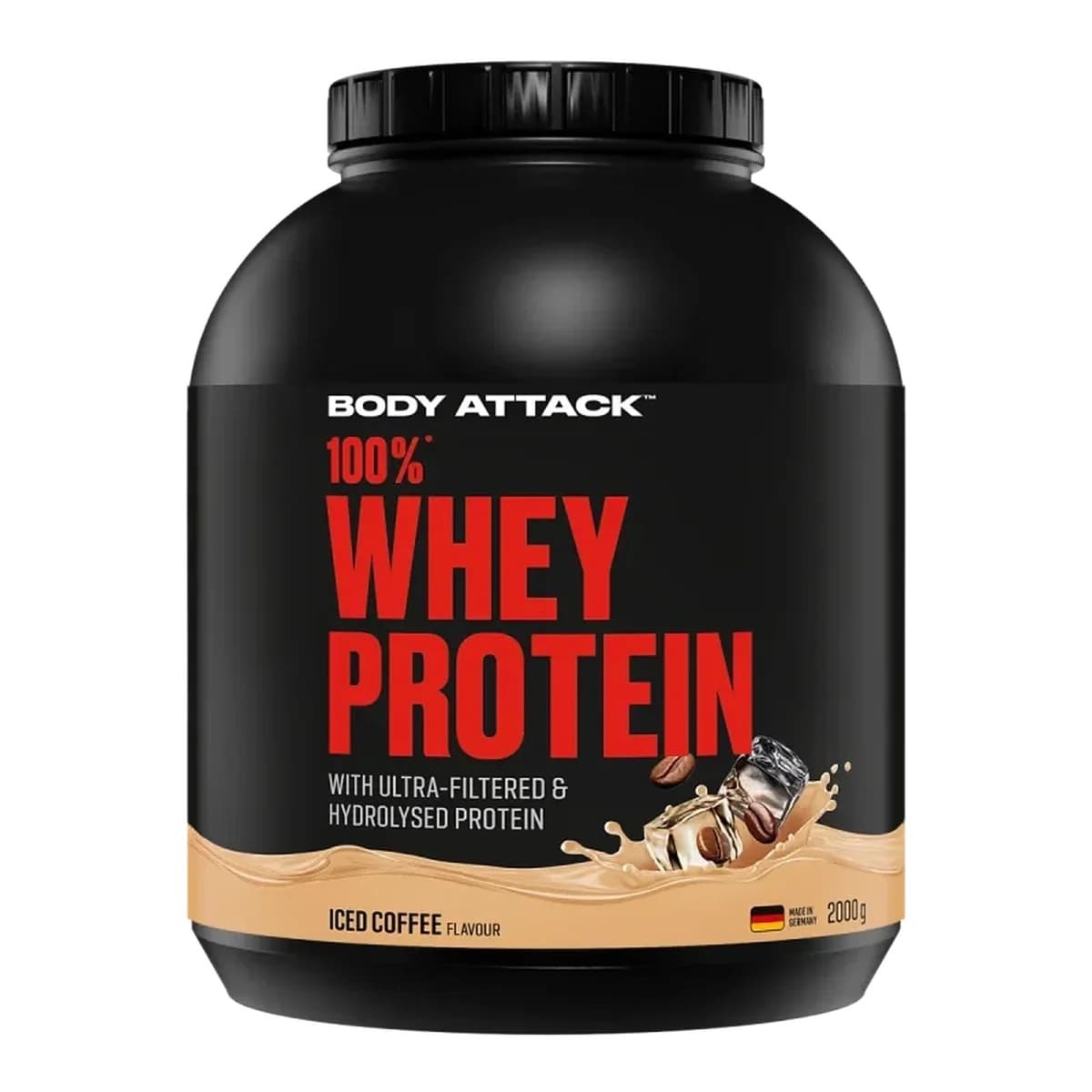 Body Attack - 100 % valleprotein – emballage