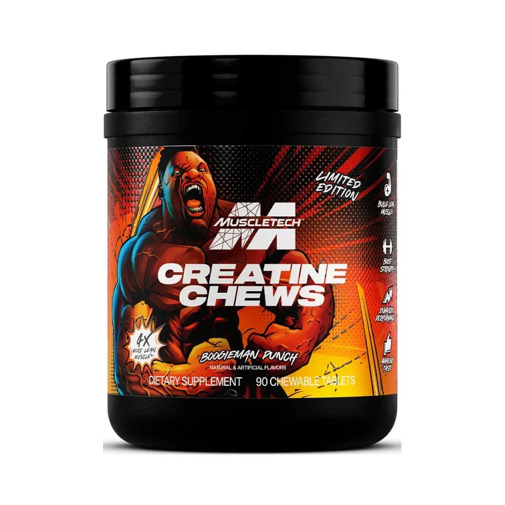 MuscleTech - Creatine Chews - Boogieman Punch - 90 chewable tablets – Muscletech förpackning