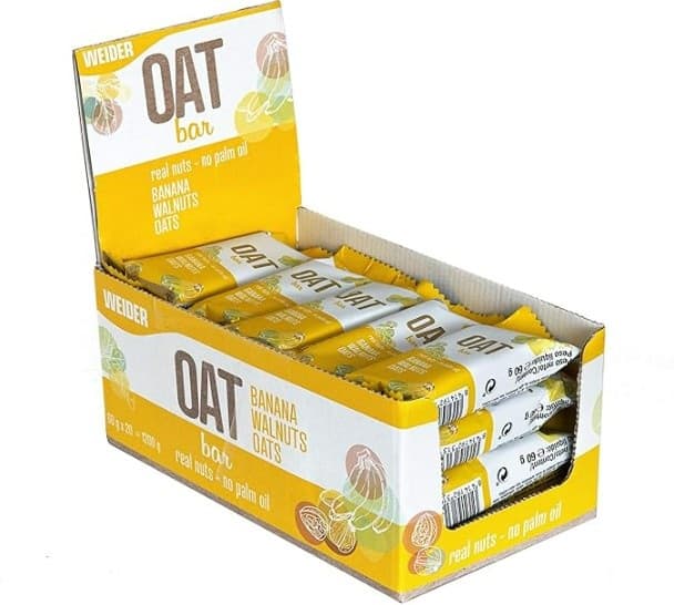 Weider - Oat Bar Banana Walnuts – Weider förpackning