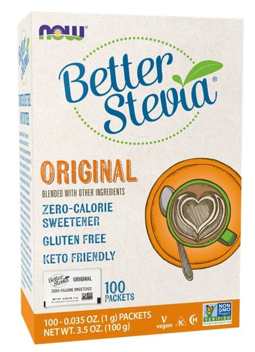 NOW Foods Better Stevia Sachets, Original