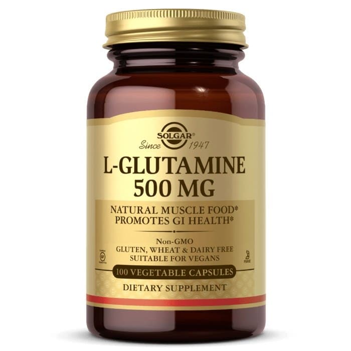 Solgar L-Glutamine 500 mg - 100 gélules végétales