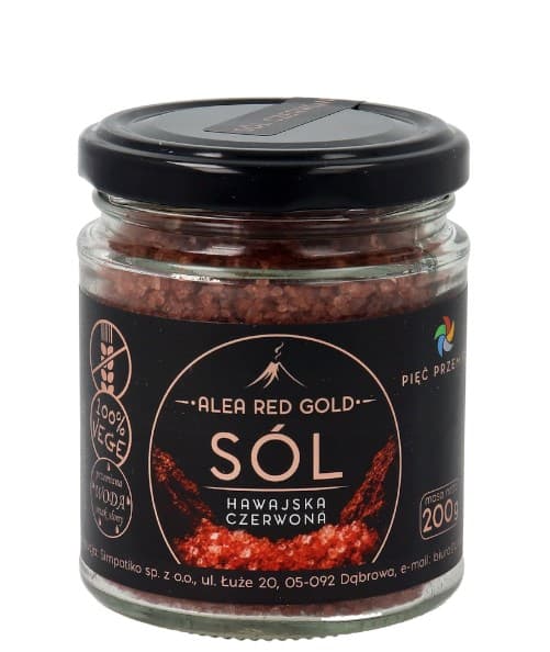 Pięć Przemian - Alea Red Gold Hawaiian Red Salt – Pięć Przemian empaque