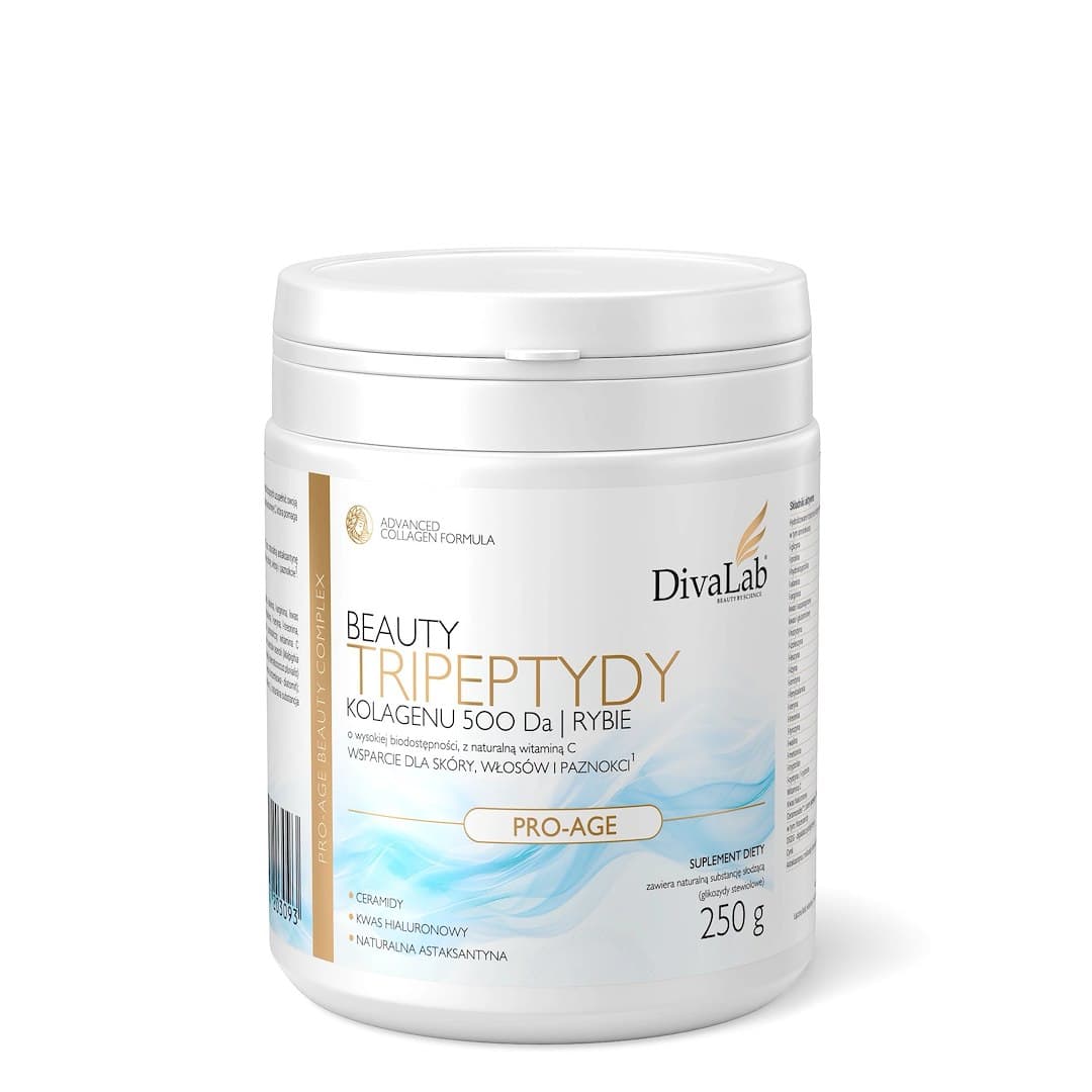 DivaLab - PRO-AGE Kollagen Tripeptide Fischceramide 250g – DivaLab Verpackung