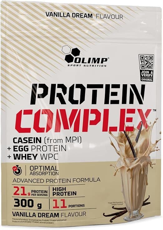 Olimp Labs - Proteinkompleks - Vanilje, 300 g – emballage
