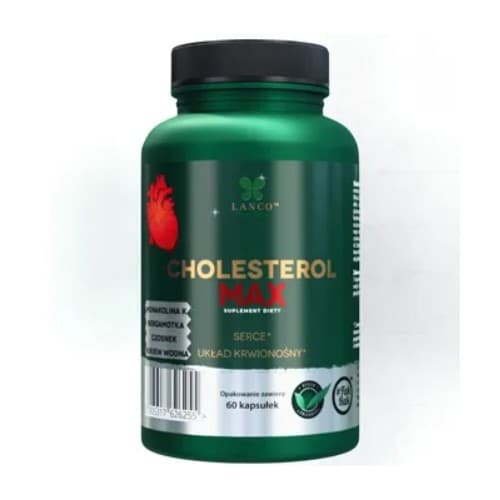 Lanco - Cholesterol Max - 60 Caps – Lanco förpackning