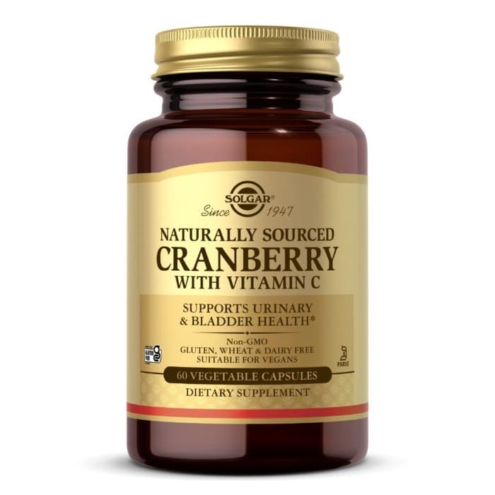 Solgar Tranbär med Vitamin C - 60 kapslar