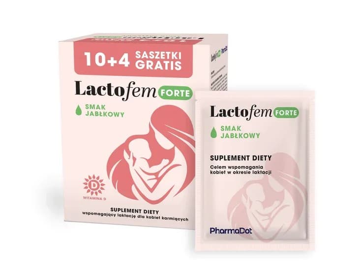 PharmaDot - Lactofem Forte - Mela, 14 bustine – confezione