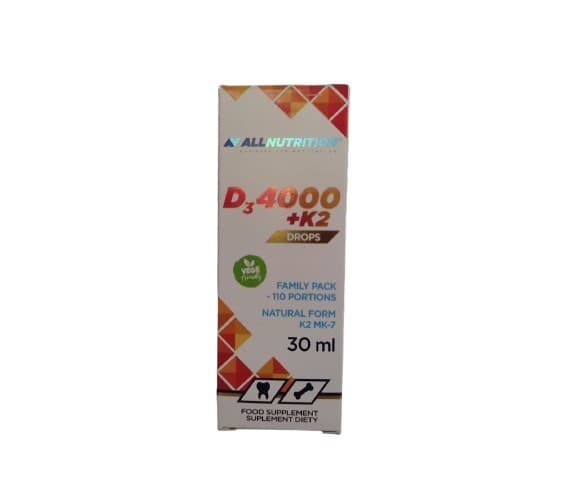 Allnutrition Vitamin D3 + K2 – Allnutrition Verpackung