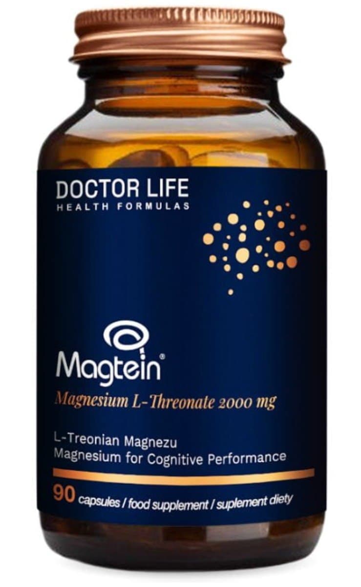 Doctor Life Magtein L-treonate de magnésium 2000 mg | Doctor Life – Doctor Life packaging