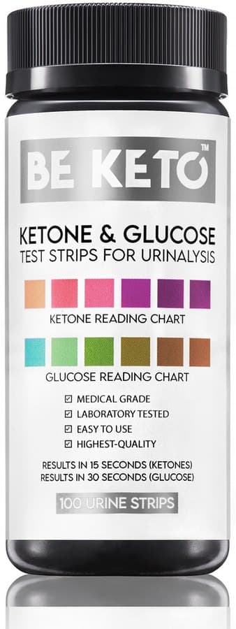 BeKeto Strisce reattive glucosio e chetoni 100 pz | BeKeto