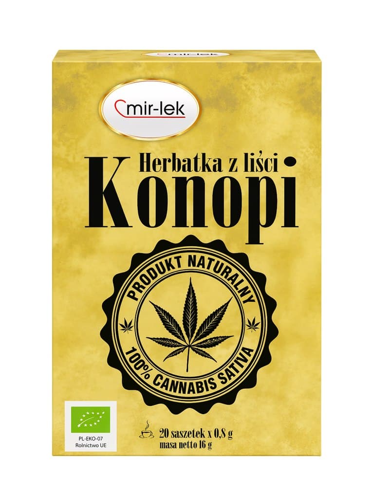 Mir-Lek - Hampabladste - 20 poser, 10g – Mir-Lek confezione