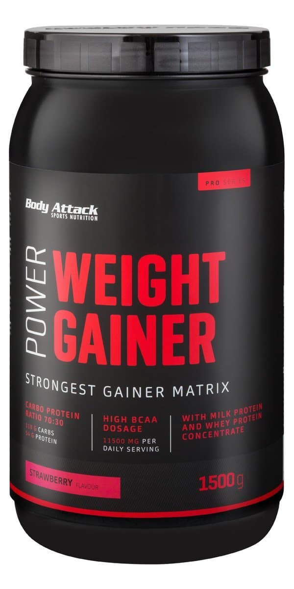 Body Attack - Kolhydrat- och proteinpulver – Body Attack förpackning