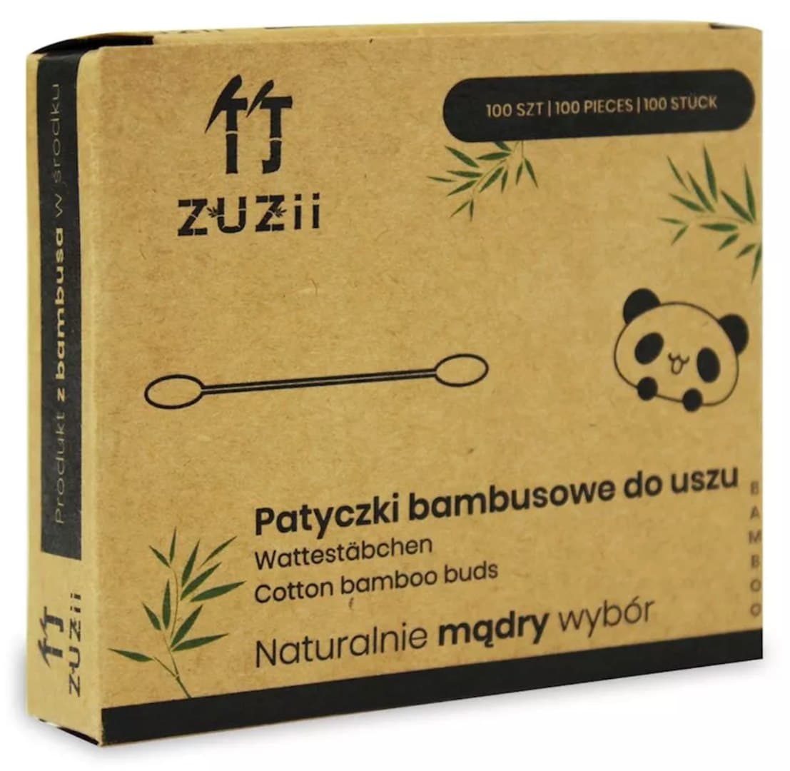 Zuzii Bamboo Cotton Swabs 100 pcs | Bio Planet – Zuzii packaging