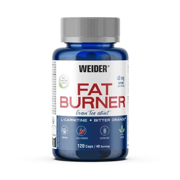 Weider Fat Burner 120 kapslar – Weider emballage