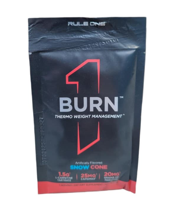 Rule One - Burn – Rule One emballage