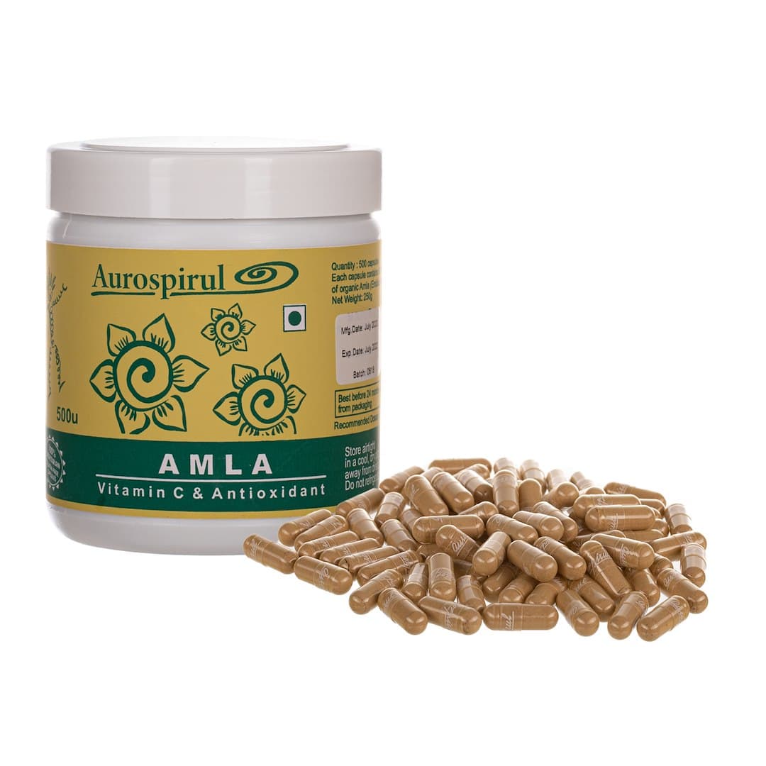 Aurospirul - Amla – Aurospirul förpackning